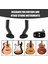1 Adet Tarzı Elektro Akustik Gitar Bas Ukulele Telli Enstrümanlar Için Kaydırmaz Duvara Montaj Gitar Askısı Kanca Tutucu (Yurt Dışından) 3