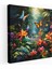 Tropikal Bahçe Kanvas Tablo - Tropikal, Duvar Sanatı, Huzur, Kanvas Tablo, 30X30 1
