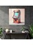 Retro Pixel Arcade Cam Baskı - Retro, Pixel Art, Cam Baskı, Modern Sanat, 30X30 3