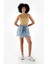 Fitilli Asimetrik Crop Bluz B24-008701 1