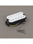 Beyaz Köprü 14K Stili Fleor Seramik Humbucker Manyetik 4 Telli Gitar Çift Bobin Manyetik-Zebrasiyahbeyaz (Yurt Dışından) 3