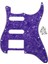 Mor Inci 4 Katlı Stil Fleor 11 Delikli Elektro Gitar Pickguard Ssh Hss Gitar Çizik Levhası ve Vidaları St Gitar Parçaları ile Uyumlu, 21 Renk Seçeneği (Yurt Dışından) 1
