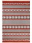 Soft Etnico Çift Taraflı Kilim - Kırmızı - 160X230 cm 1