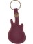 Kırmızı Stil Gitar Pik Tutucu Deri Plektrom Kılıfı Anahtarlık Gitar Şekilli Gitar Pimleri Enstrüman Aksesuarları Pik Hariç (Yurt Dışından) 1