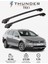 Volkswagen Passat Alltrack 2012-2015 Trx1 Thunder Carrier Kilitli Ara Atkı Taşıyıcı Tavan Barı Gri 2