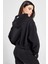 Sportswear Air Fleece Hoodie Crop Oversize Kesim Kadın Sweatshirt 2