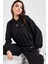 Sportswear Air Fleece Hoodie Crop Oversize Kesim Kadın Sweatshirt 4