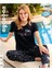 Aydoğan Homewear -Believe- Yazılı Viskos Yazlık Pijama TAKIMI-240043 1
