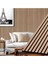 Mdf Akustik Panel 100X280 Safir Meşe Ahşap Duvar Paneli 3