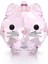 5658317 Swarovski Biblo Chubby Cats:pink Cat 1