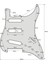 Nane Yeşili 3 Katlı Stil Yeni 11 Delikli Sss Gitar Pickguard Koruma Plakası ve Vidaları Strat'lere Uyar, 10 Renk Seçeneği - (Yurt Dışından) 5