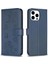 IPhone 15 Için Flip Case Pro Max Çok Renkli Yonca Çiçek Cüzdan Pu Kart (Yurt Dışından) 1
