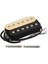 Zebra Yaka 7k Stili Fleor Seramik Humbucker Manyetik 4 Telli Gitar Çift Bobin Manyetik-Zebrasiyahbeyaz (Yurt Dışından) 1