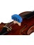 1pc Mavi Sessiz Tarzı Keman Susturucu Pratik Kauçuk Akustik Elektrik Keman Susturucu Müzikal Susturucu Keman Keman Susturucusu Başlangıç ​​öğrencileri Için (Yurt Dışından) 1