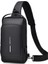 Trendy Erkek Crossbody Çanta Su Geçirmez Spor Şarjlı Büyük Kapasiteli Omuz Çantası (Yurt Dışından) 1