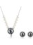5680875 Swarovski Set Swan:set Prl Gry/rhs 1