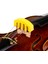 1pc Sarı Sessiz Tarzı Keman Susturucu Pratik Kauçuk Akustik Elektrik Keman Susturucu Müzikal Susturucu Keman Keman Susturucusu Başlangıç ​​öğrencileri Için (Yurt Dışından) 1
