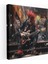 Cesur Punk Rocker Kanvas Tablo, 30X30 cm 1