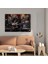 Cesur Punk Rocker Kanvas Tablo, 30X30 cm 2