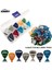0.46MM-30PCS W Kutu Stili 50 Adet Selüloit Gitar Pikleri Medyatör Kalınlığı Elektrikli Bak Pletktrum Gitar Aksesuarları (Yurt Dışından) 2