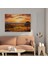 Serengeti Gün Batımı Panoramik Kanvas Tablo, 30X30 cm 2