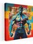 Pop Art Vücut Geliştirme Kanvas Tablo, 30X30 cm 1