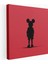Minimalist Mickey Mouse Kanvas Tablo, 30X30 cm 1