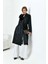Kadın Abaya Kap Siyah 30864 2