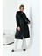 Kadın Abaya Kap Siyah 30864 4