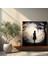 Mehtaplı Siluetler Kanvas Tablo, 30X30 cm 2