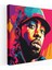 Pop Art Hip Hop Portre Kanvas Tablo, 30X30 cm 2