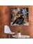 Urban Graffiti Gitaristi Kanvas Tablo, 30X30 cm 2