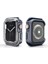 Apple Watch Uyumlu 40MM Watch Gard 08 Sert Pc + Silikon Koruyucu 4