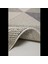Gri Geometrik Desenli Bukle Iskandinav Halı - Modern Mutfak & Salon Halısı - Hoom Rugs Bukle 1401 2