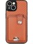 iPhone 15 Plus Için Karbon Fiber Doku Kılıf Kart Bıçağı Alet-Kahverengi ile Darbeye Dayanıklı Telefon Kapağı (Yurt Dışından) 5