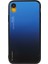 Gradyan Renk Cam+Pc+Tpu Iphone Xr-Blue/siyah Için Telefon Kılıfı (Yurt Dışından) 1