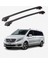 Mercedes-Benz V-Class 2015-SONRASI Trx1 Thunder Carrier Kilitli Ara Atkı Taşıyıcı Tavan Barı Gri 2