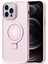 Iphone 12 Pro Max Kickstand Tpu+Pc Mat Telefon Kapağı Magsafe-Pink ile Uyumlu (Yurt Dışından) 1