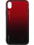 Gradyan Renk Cam+Pc+Tpu Iphone Xr-Red/siyah Için Telefon Kılıfı (Yurt Dışından) 1
