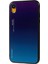 IPhone Xr-Purple/mavi Için Degrade Renk Cam+Pc+Tpu Telefon Kılıfı (Yurt Dışından) 2