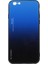 Gradyan Renk Cam+Pc+Tpu Hibrid Telefon Kılıfı iPhone 6s/6-Mavi/siyah Için (Yurt Dışından) 1