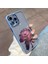 Iphone 12 Pro Telefon Kılıfı Glitter Kamera Yüzüğü Telefon Kılıfı Crystal Gül Tpu Lens Film Mavisi/pembe Gülle Kapak (Yurt Dışından) 1