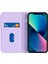 Iphone 13 Mini Telefon Kılıfı Için 5.4 Inç Rfıd Engelleme Kart Tutucu Stand Telefon Deri Kapağı Magsafe-Purple ile Uyumlu (Yurt Dışından) 2