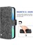 Iphone 13 Mini Telefon Kılıfı Için 5.4 Inç Su-Mürekkep Boyama Doku Pu Deri Stand Cüzdan Kapağı Dönen Kart Yuvaları Black (Yurt Dışından) 4