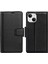 Iphone 13 Mini 5.4 Inç Pu Deri Katlanabilir Stand Kılıf Damla Geçirmez Cüzdan Folio Flip Cover-Black (Yurt Dışından) 1
