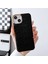 Iphone 14 Telefon Kılıfı Için Nano Elektrapan Telefon Kapağı 6.1 Inç Dokulu Orijinal Cowhide Deri Kaplama Tpu+Pc Alt Kılıf Black (Yurt Dışından) 2