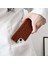 Iphone 14 Telefon Kılıfı Için Nano Elektrapan Telefon Kapağı 6.1 Inç Dokulu Gerçek Cowhide Deri Kaplama Tpu+Pc Alt Case-Coffee (Yurt Dışından) 3