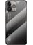 Iphone 13 Pro Telefon Kılıfı Temperlenmiş Cam Desen Için Sağlam Slip Şok Geçirmez Koruyucu Kapak Kılıfı 6.1 Inç-Siyah Gri (Yurt Dışından) 1