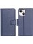 Iphone 13 Mini 5.4 Inç Pu Deri Katlanabilir Stand Kılıf Damla Geçirmez Cüzdan Folio Flip Kapak Sapfire (Yurt Dışından) 1