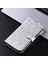 Iphone 13 Mini Telefon Kılıfı Şok Geçirmez 5.4 Inç Stand Cüzdan Kapak Dot Desen Baskılı Tpu+Pu Deri Koruyucu Kabuk-Beyaz (Yurt Dışından) 2